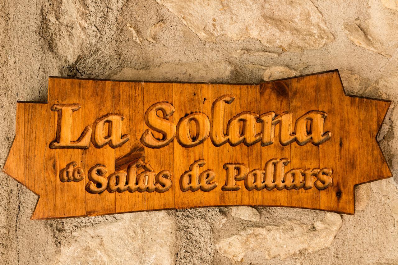 Alberg La Solana Salas de Pallas Eksteriør bilde